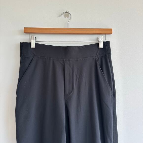 Athleta Brooklyn High Rise Pull On Ankle Pants Black 4 - Picture 4 of 10